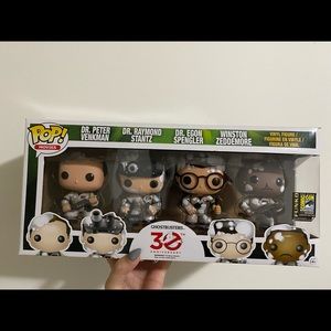 FUNKO ghost buster 4 pack comic con edition